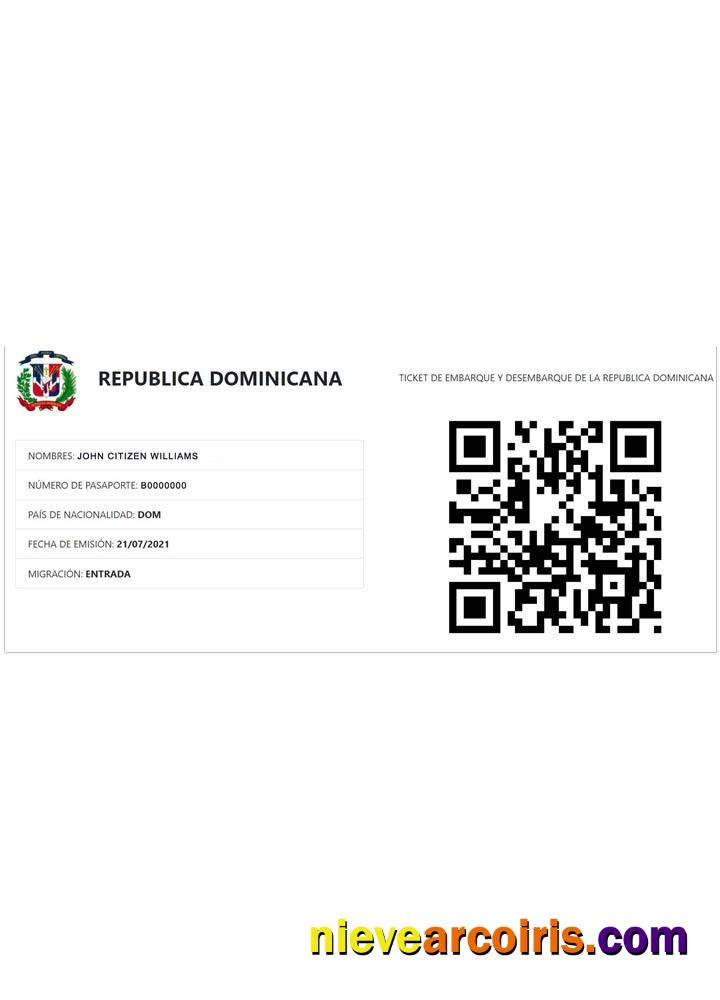 DOMINICANA e-visa